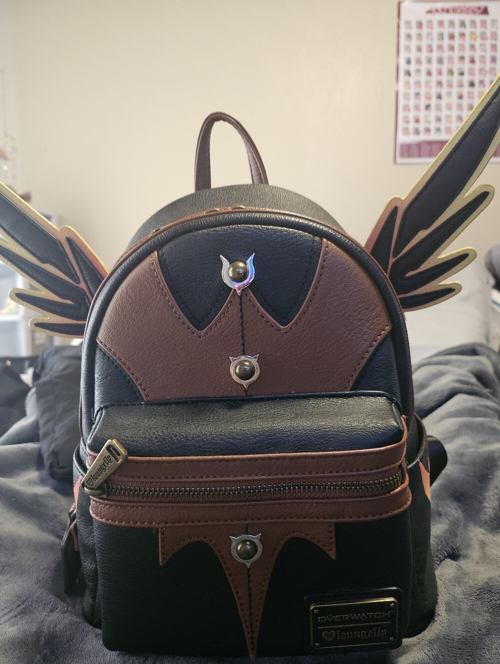 Loungefly Rare Overwatch Mercy Witch Mini Backpack